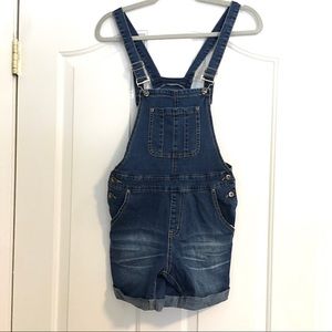 Overall Shorts